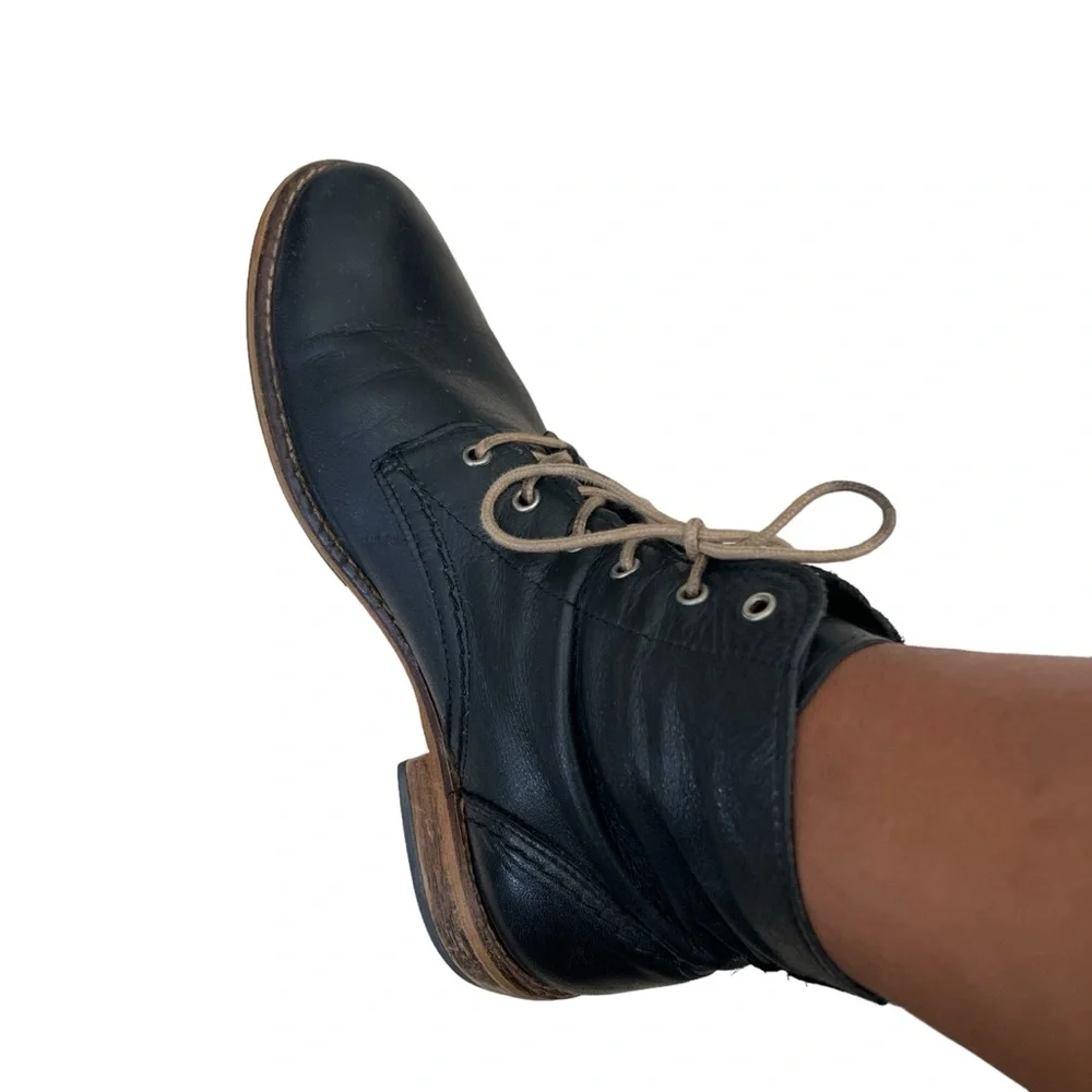MISANO MADE IN PORTUGAL LEATHER CHELSEA BOOTS WOMENS 37 US 7 cushioned insole